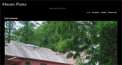 Desktop Screenshot of havenfarm.com